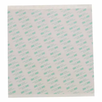 3M Transfer Tape: Square, 12 in Wd, 12 in Lg, 2.3 mil Thick, Polycoated Kraft Paper - Adhesive Transfer Tape Squares