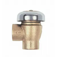This APOLLO atmospheric vacuum breaker is designed for water media, featuring a rough brass and bronze body with 1-inch FNPT female connections. It prevents back-siphonage by admitting air when system pressure drops, suitable for irrigation, plumbing, and industrial water systems to protect potable water supplies