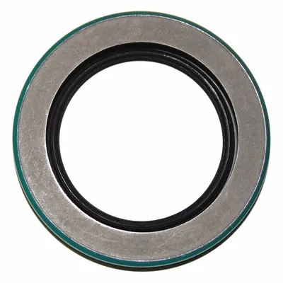 SKF Rotary Shaft Seal: 2 Lip w/Spring, CRWA1, Nitrile, 2.188 in ID, 3 in OD - Dual-Lip Oil Seals with Metal Cases for Smooth Bores