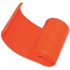 This MEDSOURCE standard splint is made of foam and measures 36 inches in overall length and 4 1/4 inches in overall width. It is used for immobilizing and supporting injured limbs in medical and industrial first-aid settings. The orange color aids visibility during emergency response.
