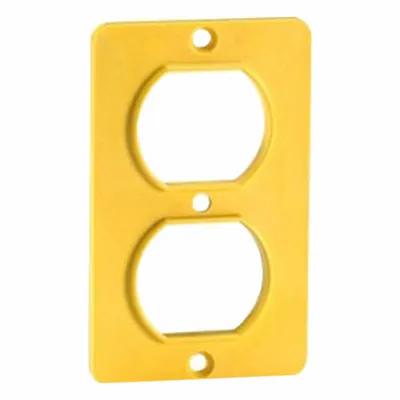 LEVITON 3051-Y Portable Power Outlet Box Cover - Portable Power Outlet Box Covers