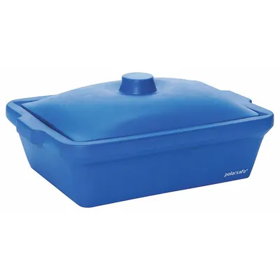 COLE PARMER Ice Bucket with Lid: 9 L Capacity, Rectangular, Ethylene Vinyl Acetate - Ice Buckets & Pans