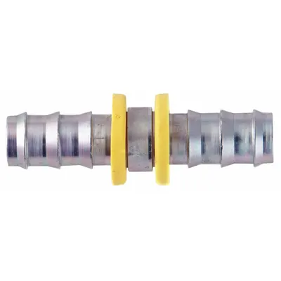 PARKER Barbed Hydraulic Hose Fitting: -8 For Hose Dash Size, For 1/2 in Hose I.D. - Steel Barbed Hydraulic Hose Fittings
