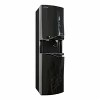 PURLOGIX Beverage Station: Water Dispenser, Cold/Hot/Room Temp, Black, ABS, 59 in Ht, 17 in Wd (MPN WL900)