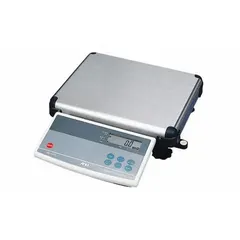 The A&D WEIGHING HD-30KA is an HD-Series bench scale with a remote indicator, featuring a 15 in x 11 3/4 in stainless steel weighing surface. Readability is 0.01 lb/0.005 kg. An RS-232C port enables data communication. This scale is not IP rated and is suited for general industrial weighing tasks such as parts counting and checkweighing.