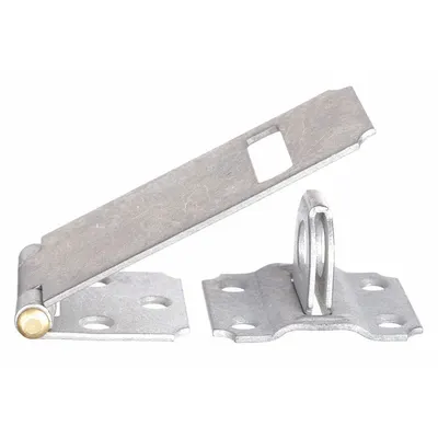 OEM APPROVED VENDOR Steel Conventional Hasp, 1 1/8 in Ht, 3 1/2 in Lg, 1 1/2 in Wd - Conventional Hasps