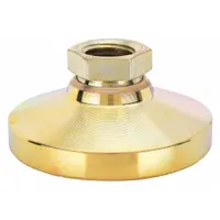 LEVEL-IT Female-End Leveling Mount: Swivel Boltless, Steel, M10 Thread Size, 32 mm Base (MPN MT-SW1)