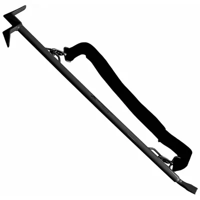 LEATHERHEAD TOOLS New York Hook, Round, 36 in Handle, Carbon Steel, with Strap - Forcible Entry Tools