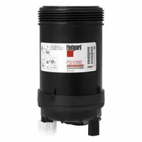 Spin-on diesel fuel filter with 4 3/4 in outside diameter. Designed for diesel fuel applications in heavy-duty vehicles such as buses and trucks. Plastic housing construction