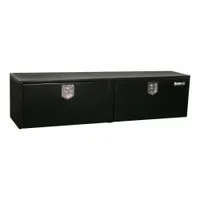 BUYERS PRODUCTS Underbody: Underbody Truck Box, Single Drop-Down Door Door, 24 in Overall Dp, Black (MPN 1704320)