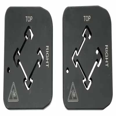 WILTON Blades: (2) Identical Blades, For 2 1/8 in Strut Wd - Dies for Strut Shears