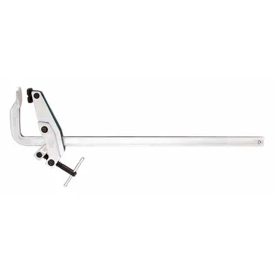 BESSEY Bar Clamp/Spreader: V-Grooved, 24 in Max Jaw Opening, 4 in to 26 in - Dual-Function Trigger Clamps & Spreaders