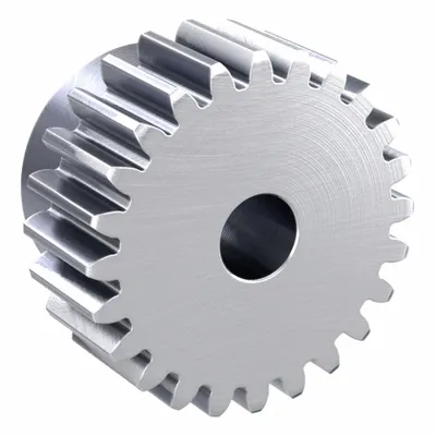 KHK GEARS Metric Spur Gear with Standard Hub - Metric Spur Gears with Standard Hub