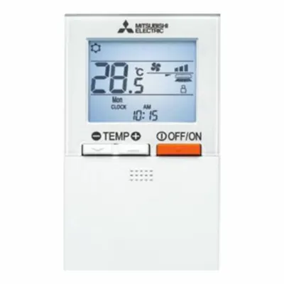 MITSUBISHI ELECTRIC Handheld Remote Control: Handheld Remote Control, Heat Pump - Mitsubishi Ductless Mini-Split Accessories
