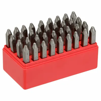 OEM APPROVED VENDOR Heavy-Duty Sharp-Face Hand Stamp Set - Heavy-Duty Sharp-Face Hand Stamps