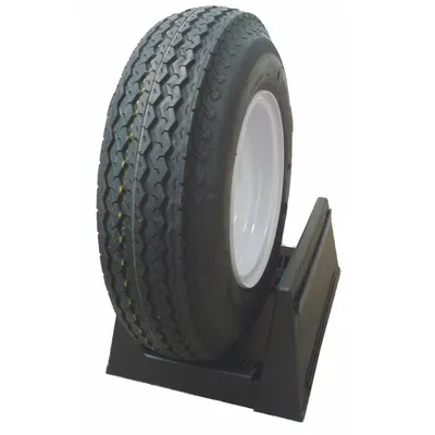 HI-RUN 4.80-8 Trailer Tire and Wheel Assembly, SU01, 8X3.75 4-4 - Street Tire & Wheel Assembly