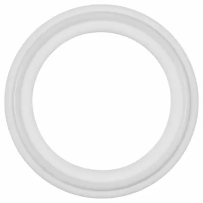 OEM Tri-Clamp Cleanroom Sanitary Gasket, PTFE, For 1 in Tube OD, 0.9 in ID - Tri-Clamp Cleanroom Sanitary Gaskets