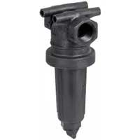 BANJO Inline Strainer: Polypropylene, 1 in, NPT, Mesh, 0.007 in Screen Size, 9 in Ht, 3 7/8 in Lg (MPN LST100-80)
