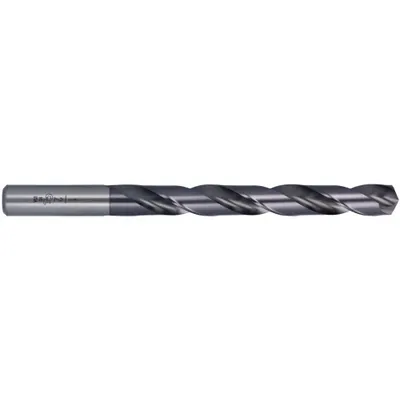 CHICAGO-LATROBE Jobber Length Drill Bit: 11/32", 135° Split Point, TiCN-Coated HSS - NAS-Spec High-Speed Steel Jobber-Length Drill Bits for Aerospace