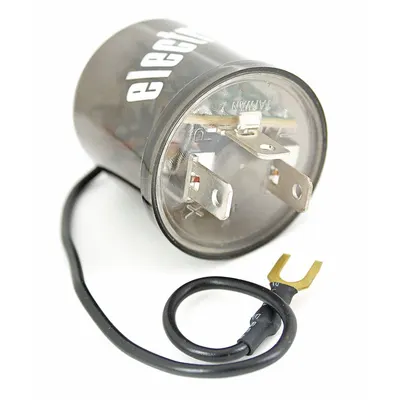 OEM APPROVED VENDOR Flasher Relay, 3 Terminal, 11-15V DC, 60-120 Flashes/min - Flasher Relays