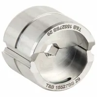 THOMAS & BETTS Upper and Lower Crimping Die: 6 AWG Aluminum, Copper & Aluminum Connectors, 1 Sizes (MPN 15527SS)