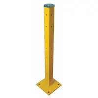 APPROVED VENDOR Universal Post: Universal, 42 1/2 in Overall Ht, Steel, Powder Coated, 3 in Post Dp (MPN 5JEY0)