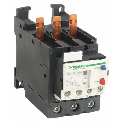 SCHNEIDER Overload Relay: Thermal Protection, 3 Poles, 1NO/1NC, Phase Loss Sensitivity - IEC Thermal Overload Relays