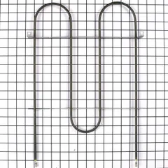 OEM replacement broil element for Whirlpool ovens. Provides the heating function for broiling, ensuring even cooking and browning. Suitable for use in residential ovens requiring a broil element replacement.