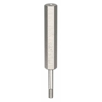 OEM Aluminum Male x Female Standoff, Hex, 3 in Lg, 1/4 in Hex Wd, Plain, 10 PK - Aluminum Male x Female Standoffs
