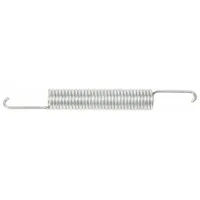 This shutoff valve spring is a replacement component for refrigeration equipment. It controls refrigerant flow by actuating the valve mechanism to shut off the line when activated. Suitable for use in refrigerators and freezers