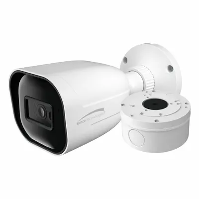 SPECO TECHNOLOGIES Camera: Bullet, Fixed, 2.8 mm Max Focal Lg, 8MP, RJ45 - Varifocal Network IP Video Cameras