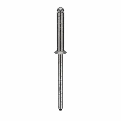 OEM APPROVED VENDOR Flush-Mount Blind Rivet, 1/8" dia, 1 47/63" L, Open End, 500 PK - Flush-Mount Blind Rivets