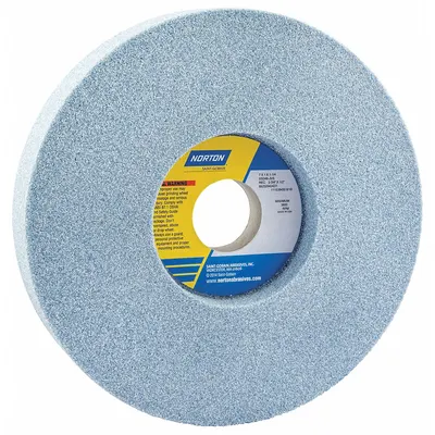 NORTON 7" x 1" x 1-1/4" 5SG46-JVS Cool-Cutting Grinding Wheel, Type 5, 5-Pack - Cool-Cutting Grinding Wheels for All Metals