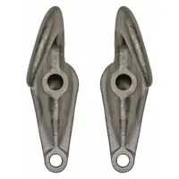 BUYERS PRODUCTS Tow Hook: 8 1/2 in Overall Hook Size, 5 1/2 in Overall Wd, 8 1/2 in Overall Lg (MPN B2800ACLH)