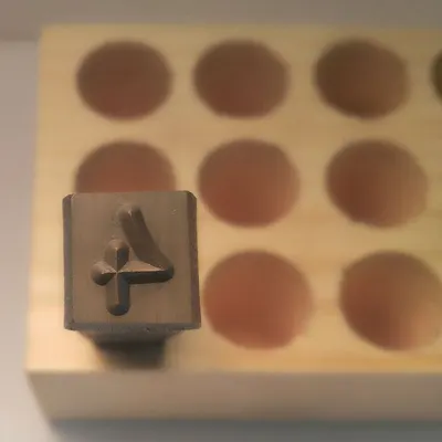 YOUNG BROS. STAMP WORKS YOUNG BROS - Reverse-Face Number Sets