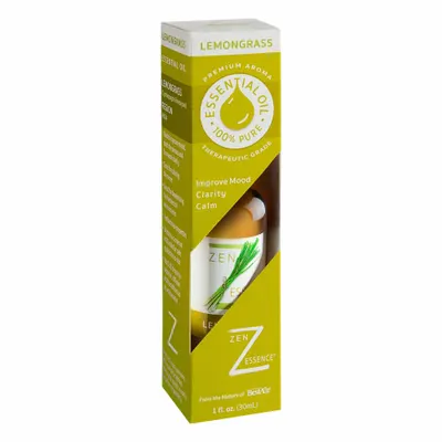 BESTAIR Zen Essence(R) Lemongrass: Essential Oil, 1 oz Container Size - Essential Oils for Humidifiers