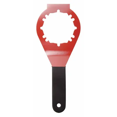 SUPERIOR TOOL Drain Wrench: Rubber, Zinc, 12 in Handle Lg, 4 1/4 in Overall Wd, 13 in - Sink Drain Wrenches