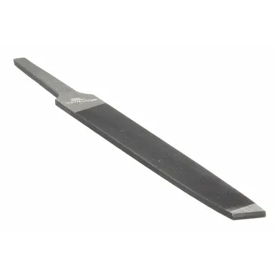 WESTWARD Machinists File: Rectangular, Bastard Cut, 4 in Lg without Tang, 7/16 in Wd - Tapered Single-Cut Rectangular Files