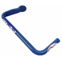 This bead holder is used to secure tire beads during truck tire mounting and demounting, preventing the bead from slipping back into the rim well. Made of steel, it has an overall length of 7-1/2 inches and a stock size of 3/4 inch. Compatible with truck tires