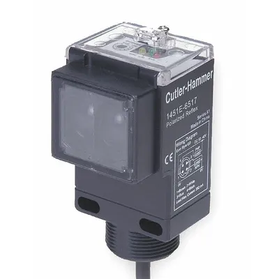 EATON Photoelectric Sensor: Non-Terminated Cable, 24-240V AC & 12-240V DC - Rectangular Sensors with Non-Terminated Cables