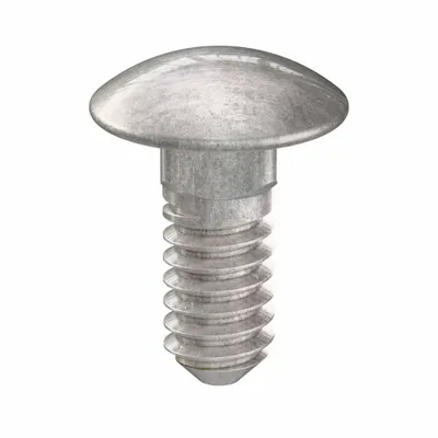 USA INDUSTRIALS Carriage Bolt: Square Neck, #10-24 Thread Size, 1/2 in lg, Stainless Steel - 316 Stainless Steel Square Neck Carriage Bolts