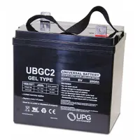 APPROVED VENDOR Sealed Lead Acid Battery: 6V DC, 200 Ah Capacity, 9.72 in Ht, 7.13 in Wd, Deep Cycle (MPN 40703)