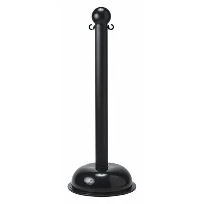 BRADY Sign Post: Black (MPN 92116). Key specifications — Color: Black. - Round Portable Sign Posts for Sign Holders