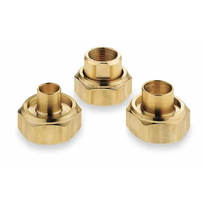 BELL & GOSSETT Union Set: 3/4 in, 113202LF, Compatible with Part No. 5JPA9/5JPC1 - Unions