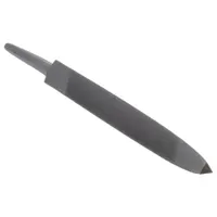 Triangular File: Triangular, Single-Cut, Bastard Cut, 4 in Lg without Tang, 3/8 in Wd (MPN 12F775)