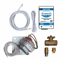 FLOODMASTER Leak Detection Shut-Off Valve: Detection and Alarm Shutoff System, Brass (MPN RS-092-1/2-MK2)