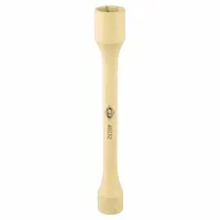 Torque limiting socket stick for controlled torque application during wheel service. 13/16 in size, made of chrome molybdenum, designed for use with 1/2 in air impact tools. Helps prevent over-tightening of lug nuts on vehicles and equipment