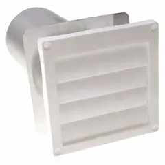 This ELECTROLUX flush mount louvered flapper is a replacement part for clothes dryers. It controls airflow by opening and closing the vent to ensure proper drying performance and prevent backdrafts. Suitable for use in residential and commercial laundry equipment.