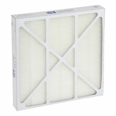 MICROSHIELD Minipleat Air Filter: 24 in x 24 in x 4 in, Synthetic, Chip Board, No Header - Zero-Bypass Minipleat Air Filters