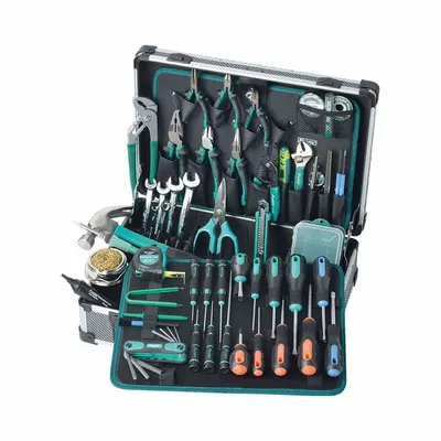 Eclipse Tool Kit: 60 Total Pcs, Miscellaneous Tools, Metric/SAE - Tool Sets with Tool Case
